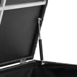 Tectake Auflagenbox Mit Aluminiumgestell Und Rollen 297l, 117x54x64cm - Schwarz -Angebote Moos Traum Store 45ad4d967789955d95cf48670ff018af