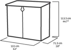 Keter Universalbox Store It Out MIDI Woodland, Ca. H 110 X B 132 X T 74 Cm, Farbe: Schwarz 32 Keter Universalbox Store It Out MIDI Woodland, Ca. H 110 X B 132 X T 74 Cm, Farbe: Schwarz -Angebote Moos Traum Store 46f5abf0c92653644bb3f205895b9649