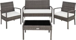 Tectake Rattan Sitzgruppe Sparta 3+1 - Grau 18 Tectake Rattan Sitzgruppe Sparta 3+1 - Grau -Angebote Moos Traum Store 48478f3cea8c65b76ef02c26edc1ab3d