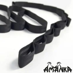 300kg Hängematten Befestigung 2 Gurte 280x2,5cm Baum Gurt Set Aufhängung Schwarz -Angebote Moos Traum Store 48d54a7062940c6244b58db232624990