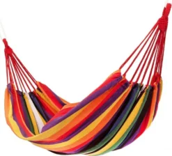 MODERN HOME Hängematte Doppelhängematte Für 1-2 Personen Outdoor Baumwolle Tragbar Garten Camping Hängematte Belastbarkeit 150kg Rainbow Geeignet Für Reise XXL GW-906 20 MODERN HOME Hängematte Doppelhängematte Für 1-2 Personen Outdoor Baumwolle Tragbar Garten Camping Hängematte Belastbarkeit 150kg Rainbow Geeignet Für Reise XXL GW-906 -Angebote Moos Traum Store 49644f288bb8f6c1e9141090d7d7d695