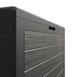 Deuba Auflagenbox 190 L Holz-Optik Wasserabweisend Deckel Abschließbar Garten Balkonbox Gartenbox Truhe , Farbe:anthrazit 14 Deuba Auflagenbox 190 L Holz-Optik Wasserabweisend Deckel Abschließbar Garten Balkonbox Gartenbox Truhe , Farbe:anthrazit -Angebote Moos Traum Store 4a2772573b6f6ca1ff483a14894a3b30