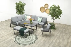 Garden Impressions Lounge/Dining Set Andrea 5-teilig Links Carbon Black -Angebote Moos Traum Store 4b00fc3011facf5d2f4186c547ee66bf