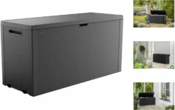 Keter Emily Aufbewahrungsbox 280 L Graphit Box Gartenbox Kunststoff 17 Keter Emily Aufbewahrungsbox 280 L Graphit Box Gartenbox Kunststoff -Angebote Moos Traum Store 4c2fbdad639ceecfc95ccfe1a5f5d579