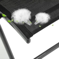 SONGMICS 4er-Set Klappbare Campingstühle, Gartenstühle, Klappstühle Mit Aluminiumgestell, 8-fach Verstellbare Rückenlehne, Max. 150 Kg Belastbar, Schwarz GCB30BK -Angebote Moos Traum Store 4ea67e5500419d1bb80b1ab59dbd8140