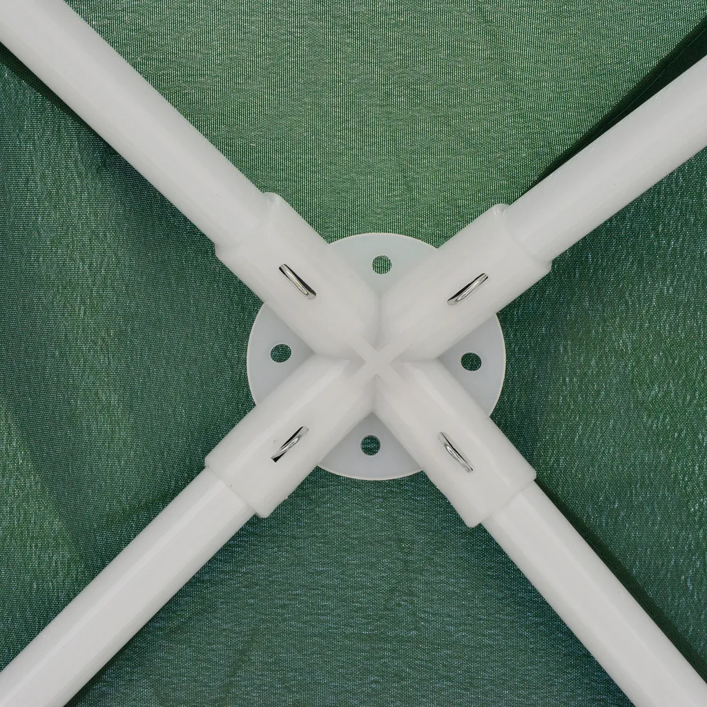 Outsunny Gartenpavillon Pavillon Festzelt Partyzelt Wetterfest Zelt Mit Moskitonetz Metall + Polyester Grün 3 X 3 M 8 Outsunny Gartenpavillon Pavillon Festzelt Partyzelt Wetterfest Zelt Mit Moskitonetz Metall + Polyester Grün 3 X 3 M – Bild 8