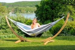 Amazonas Hängematte Und Gestell Apollo Set Marine 210 X 140 Cm; Bunt, AZ-6010120 -Angebote Moos Traum Store 52367d4de95c0147e02e589ae19b45c8