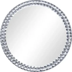 VidaXL Wandspiegel Silbern 70 Cm Hartglas