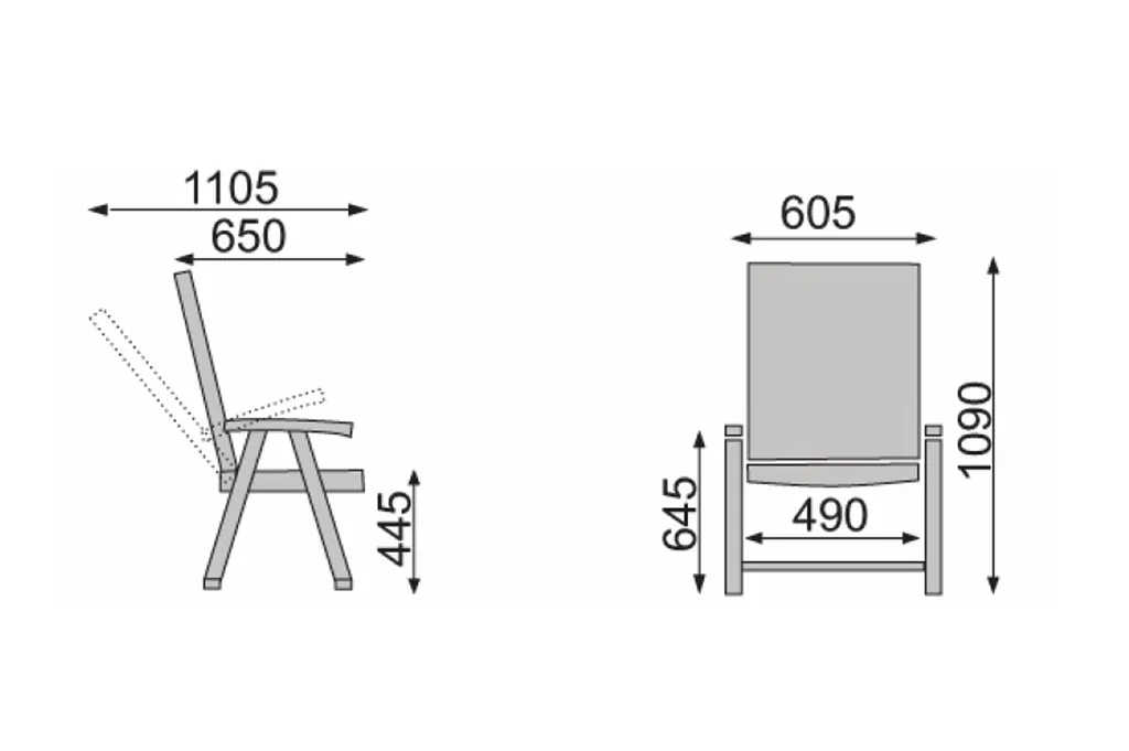 Kettler Basic Plus Multipositionssessel H 109 X B 61 X T 65 Cm, Aluminiumgestell Anthrazit 2 Kettler Basic Plus Multipositionssessel H 109 X B 61 X T 65 Cm, Aluminiumgestell Anthrazit – Bild 2