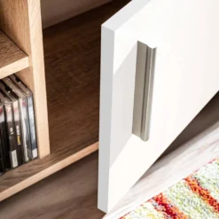 VidaXL TV-Wohnwand Mit LED-Leuchten Sonoma Eiche Und Weiß -Angebote Moos Traum Store 54c97ee2b637a5c745204e8d27bf4d7e