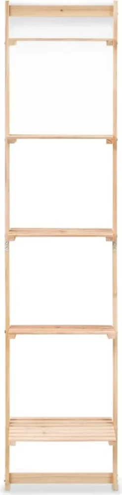 VidaXL Leiter-Wandregal Aus Zedernholz 41,5x30x176 Cm -Angebote Moos Traum Store 56ce68fea495a82566a187dbb62d509f