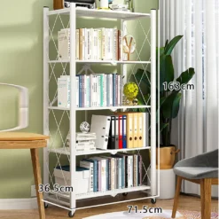 360Home Klappbare Lagerung Abnehmbar Regal Mit Rädern 5 Ebenen Weiß -Angebote Moos Traum Store 572b11008c01d00b65ad5965d6d58d3c