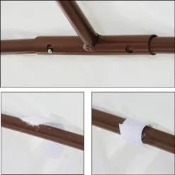 Clanmacy Hängematten Mit Gestell Holz+Dach Hänggematte Hänggemattengestell Hammock Bis 200kg Outdoor 2 Personen -Angebote Moos Traum Store 576950938b8c7c7468c73697c0a79ed2