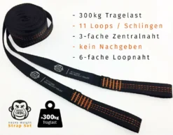 Monkey Swing Hängematte Inkl. Aufhängeset I 275 X 140 Cm I Reise,Camping,Outdoor -Angebote Moos Traum Store 5787445b6d3f0280171e14d0b30fe0b2