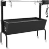 VidaXL Elektrische BBQ-Rotisserie Edelstahl