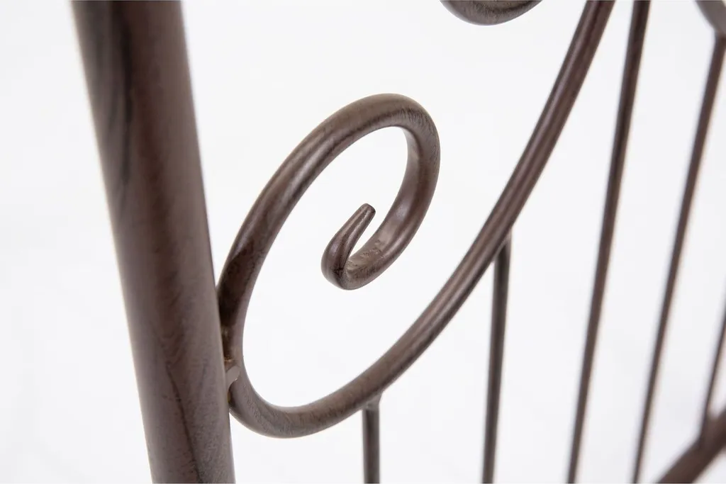 Metall-Pavillon 'Romance', Dekorativer Blickfang, Lackiert, Dezente Antik Optik 5 Metall-Pavillon 'Romance', Dekorativer Blickfang, Lackiert, Dezente Antik Optik – Bild 5