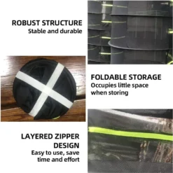 Trockennetz Trockengestell Zum Aufhängen, Faltbar Hängenetz Mit Zum Trocknen Kräutern Trocknungsnetz, Mit Reißverschlüssen, S-Haken Und Aufbewahrungstasche -Angebote Moos Traum Store 59f657f8934788b8877abfcaf7bd4792