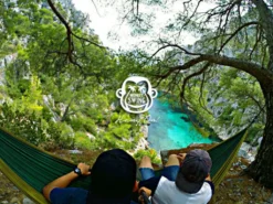 Monkey Swing Hängematte Inkl. Aufhängeset I 275 X 140 Cm I Reise,Camping,Outdoor -Angebote Moos Traum Store 59fc2079bd60bec0eef1cc7057af44a1