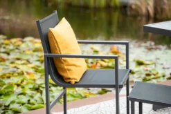 Garden Impressions Balkonset Alabama 5-teilig Aluminium Textilene Carbon Black -Angebote Moos Traum Store 5a9988c3b169e347b81d5546746f42f7