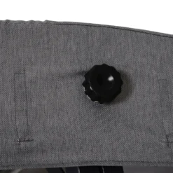 Outsunny Hollywoodschaukel, 3-Sitzer Gartenschaukel, Schaukelbank, Verstellbares Sonnendach, Textilene Grau 200 X 115 X 168 Cm -Angebote Moos Traum Store 5c824c82e87281dffd526adc8840bdaa