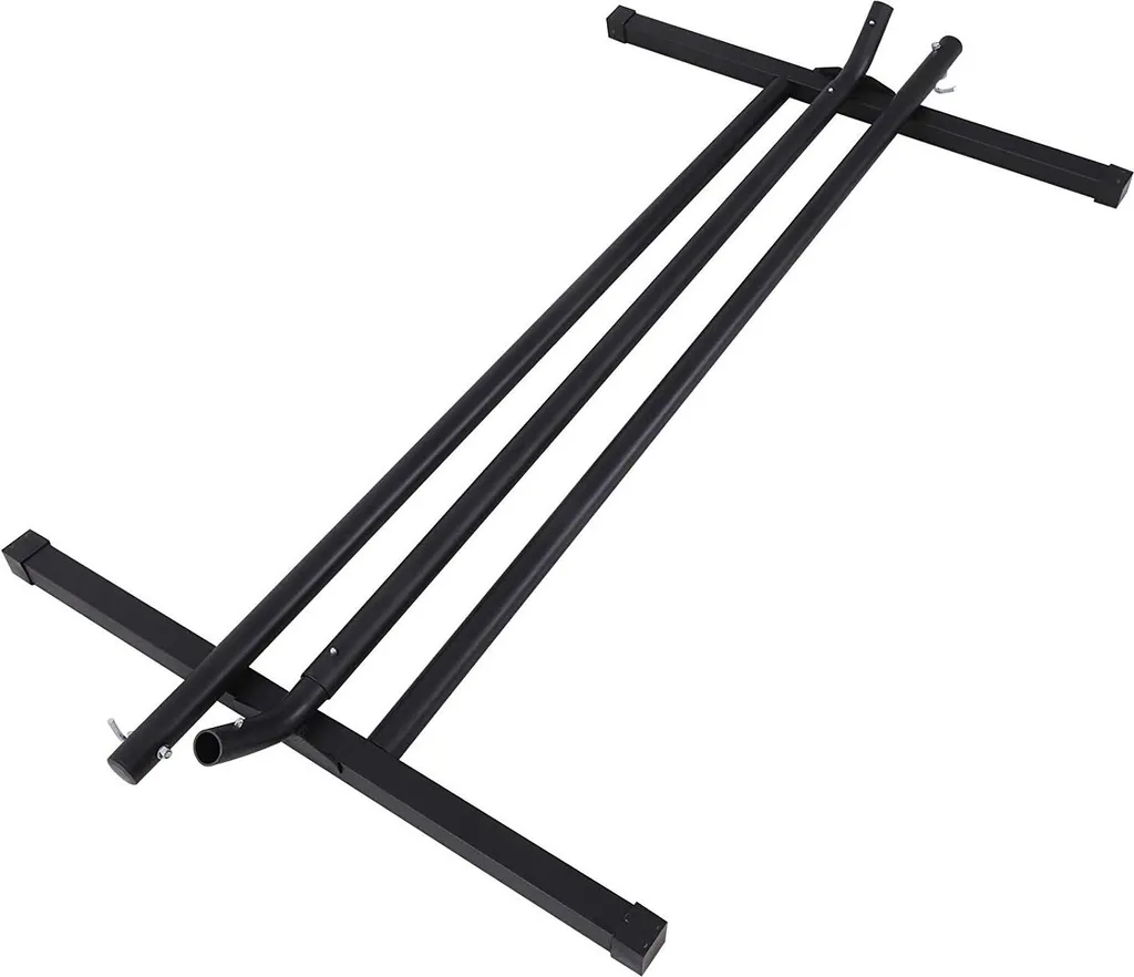 Outsunny Hängemattengestell Für Hängematten Hängemattenständer Mit Haken Garten Strand Metall 360 X 92 X 115 Cm Bis 120 Kg 3 Outsunny Hängemattengestell Für Hängematten Hängemattenständer Mit Haken Garten Strand Metall 360 X 92 X 115 Cm Bis 120 Kg – Bild 3