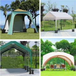 4pcs Gewichtsbeutel Zelt Sandsack,Industriequalität Hochleistungs DoppelgenähTe Sand Tasche,Trampolin Wiegetasche,Fotografie Balance Sandsack,Gewichtstasche -Angebote Moos Traum Store 6174dc1de50d707e435a5837f24f2659