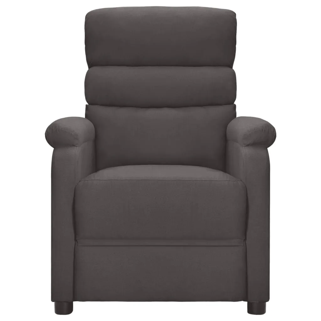 VidaXL Relaxsessel Dunkelgrau Stoff 2 VidaXL Relaxsessel Dunkelgrau Stoff – Bild 2