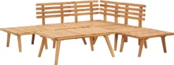 VidaXL 6-tlg. Garten-Lounge-Set Massivholz Akazie -Angebote Moos Traum Store 6188a19d3f82cde543a47652b03c71eb