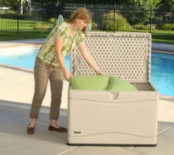 Lifetime Kunststoff Kissen Aufbewahrungsbox Beach 300 Liter Grau 99x61x66 Cm -Angebote Moos Traum Store 6420328b09f805c4b6c93dcf3ad426c4