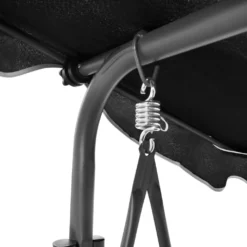 VidaXL Hollywoodschaukel Mit Dach Schwarz 9 VidaXL Hollywoodschaukel Mit Dach Schwarz -Angebote Moos Traum Store 64bfd816ba497193a4b54e3c74514272