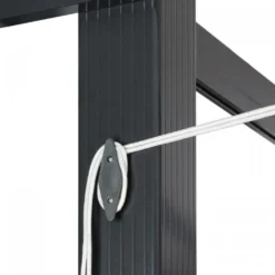 Blumfeldt Pantheon Pergola 3x3 M Sonnendach - Terrassen-Vordach , Wasserabweisender PolyurethanBeschichtung , Stabile 10 X 10cm Eckpfosten , Raffbare Baldachin , Zur Verschraubung Am Boden Geeignet , Grau -Angebote Moos Traum Store 66b2273b7359d2248e1d8b26867ef920