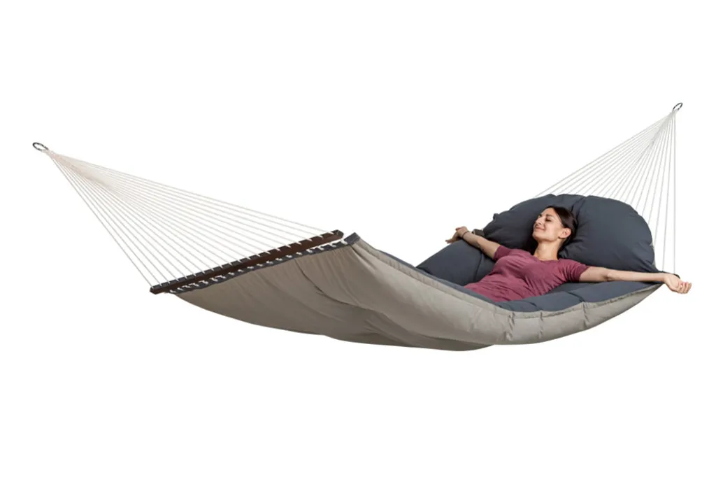 Hängematte Amazonas Fat Hammock XXL 187x146cm Taupe 18 Hängematte Amazonas Fat Hammock XXL 187x146cm Taupe – Bild 18