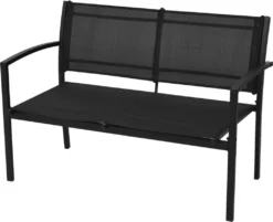 VidaXL 4-tlg. Garten-Lounge-Set Textilene Schwarz 11 VidaXL 4-tlg. Garten-Lounge-Set Textilene Schwarz -Angebote Moos Traum Store 67a4be197c7f05463912629d0fc6ed20