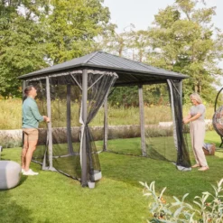 HOME DELUXE - Pavillon AZUR Gartenpavillon Partyzelt Pavillon -Angebote Moos Traum Store 6b91faea0c9b564dc6015ecb9959f222