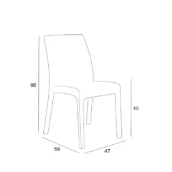 Stapelbarer Rattanstuhl Garten Restaurant Außenbar Virginia BicaFarbe: Schwarz, Höhe (cm): 86, Breite (cm): 47, Tiefe (cm): 59, Zusammensetzung: POLYPROPYLENE, Modelle: VIRGINIA, Länge (cm): 59 11 Stapelbarer Rattanstuhl Garten Restaurant Außenbar Virginia BicaFarbe: Schwarz, Höhe (cm): 86, Breite (cm): 47, Tiefe (cm): 59, Zusammensetzung: POLYPROPYLENE, Modelle: VIRGINIA, Länge (cm): 59 -Angebote Moos Traum Store 6ba199bf0a0a6d34cd8d2851b8de16ab