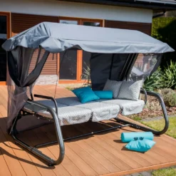 Hollywoodschaukel Gartenschaukel Liegefunktion Schaukel Moskitonetz Bettfunktion -Angebote Moos Traum Store 6c2bd1cabf7a93700f00edecd2cd1288