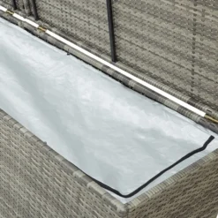 VidaXL Gartenbox Poly Rattan 200x50x60 Cm Grau -Angebote Moos Traum Store 6cae514b04ce41791fa6d78f1924891b