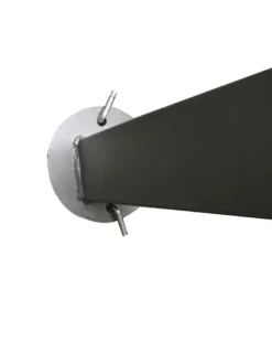 Anbaupavillon Pavillon 3x2,5 Pergola Sonnenschutz Terrasse Gartenpavillon Grau -Angebote Moos Traum Store 6ce372897b8fd4df2ff55ee6dfbe8a6a