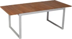 Merxx Gartenmöbelset "Siena" 7tlg. - Aluminiumgestell Mit Textilbespannung Schwarz Und Akazienholz - 50232-219 -Angebote Moos Traum Store 702748fb8d351287d8f6d4a0e9ef380d