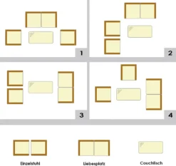 COSTWAY 4-tlg. Rattanmöbel-Set Sofatisch Mit Kissen Hartglas Für 4 Personen Balkon Sitzgruppe Für Garten Pool Hof Braun -Angebote Moos Traum Store 71e412d190aa81c6596284a299213c64