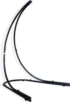 HĂ€ngestuhlgestell 210cm | HĂ€ngesessel-Stand StĂ€nder Aus Stahl In Schwarz | Belastbarkeit Max. 150KG | Perfekt FĂŒr XXL Mehrpersonen-HĂ€ngestĂŒhle HĂ€ngesessel HĂ€ngesitz | Freistehendes Metallgestell | Innen- Und AuĂenbereich
