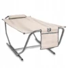 ZOLTA Hängematte Für Camping 227x69x94cm – Faltbare Hängematte Mit Stahlrahmen – Zubehör Für Camping - Hängematte Mit Gestell - Belastung Bis 150kg