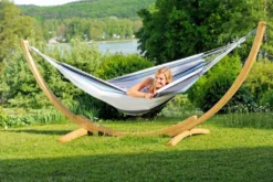 Amazonas Hängematte Und Gestell Apollo Set Marine 210 X 140 Cm; Bunt, AZ-6010120 -Angebote Moos Traum Store 76659a60030c9b0e965d5797d62e2318