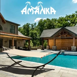 Outdoor Hängemattengestell OHNE Hängematte - 300x100cm Garten Gestell Bis 120kg -Angebote Moos Traum Store 76bb5cb96d30e4e04c22c3372c0f09be