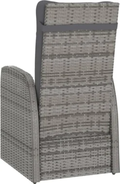 VidaXL 5-tlg. Garten-Essgruppe Mit Auflagen Poly Rattan Grau -Angebote Moos Traum Store 76c0e1e3e02575b770bb69f9d6cdd807