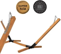 Hängemattengestell Hängemattenständer 85 X 310 Cm Massivholz Ohne Hängematte