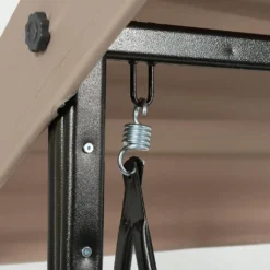 HOME DELUXE - Hollywoodschaukel DESCANSO Beige Doppel Gartenliege Lounge-Pavillon -Angebote Moos Traum Store 7744270112b4f331e49f08577481789f 1