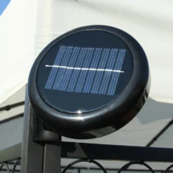 LED - Garten Pavillon Milano 3x4m Pavillion Solar Beleuchtung Pavilion Gartenzelt Designer Pavilon - Creme 13 LED - Garten Pavillon Milano 3x4m Pavillion Solar Beleuchtung Pavilion Gartenzelt Designer Pavilon - Creme -Angebote Moos Traum Store 77c60fbe8b93b483e930f94fbfee042a