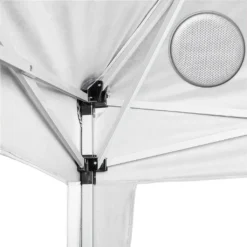 Tectake Faltbarer Garten Pavillon 3x3m - Weiß -Angebote Moos Traum Store 78620a0b10a1187827a492721f9961c1