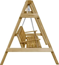 VidaXL Garten-Schaukelbank Imprägniertes Kiefernholz 205×150×157 Cm -Angebote Moos Traum Store 7b26241c6afd66d5e1a7ceb3fe8f4c1e